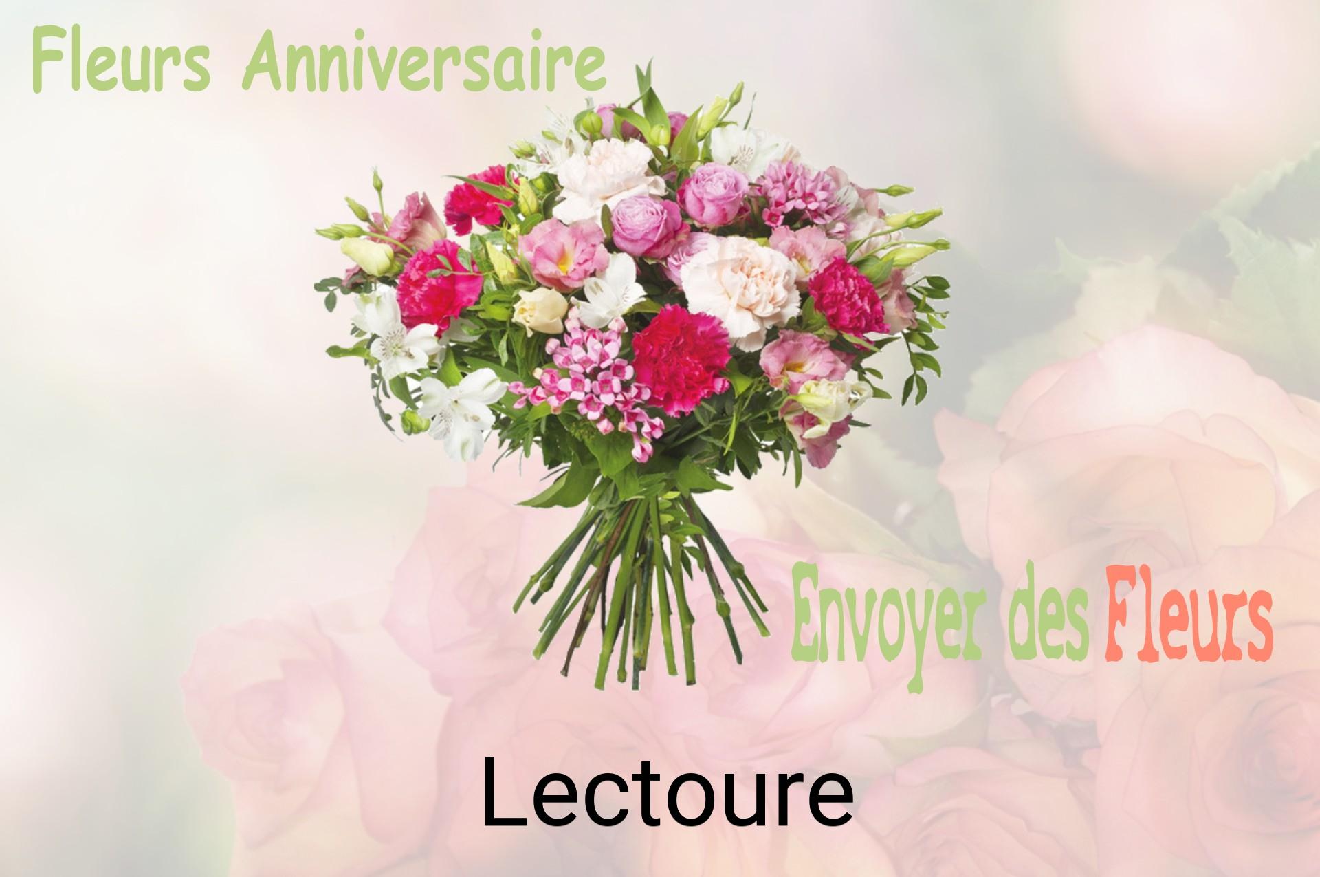 Bouquet de fleurs d’anniversaire livré à Lectoure